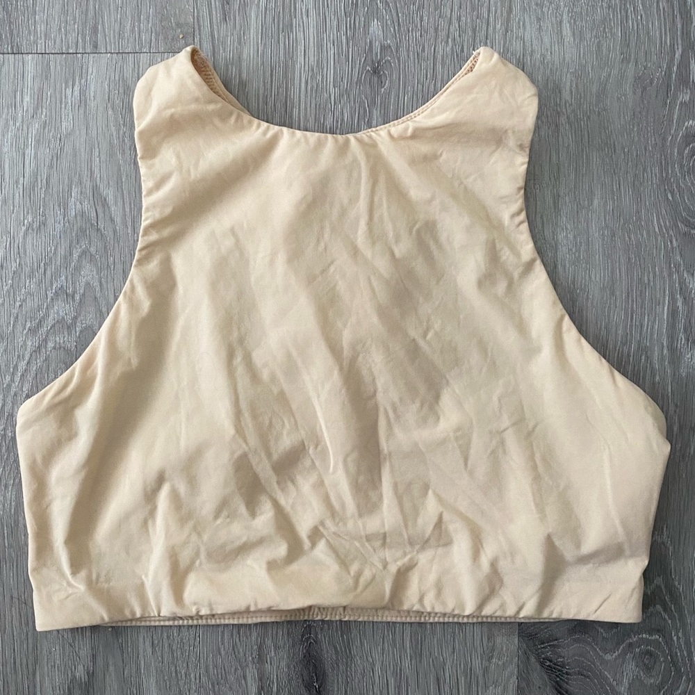 SKIMS Fits Everybody High Neck Bralette - Size Large